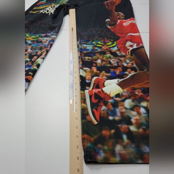 Nike Men’s 30 X 30 Air Jordan Printed Twill Pants Dunk Contest HF0045-010 New - Picture 10 of 13